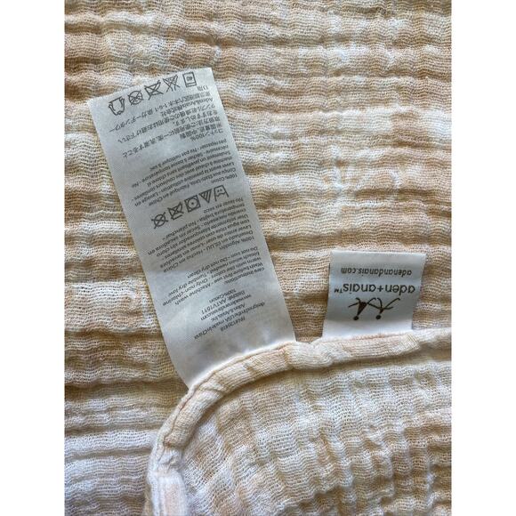 Lulujo Baby 100% Cotton Muslin Swaddle Blankets 40x 40 Aden + Anais Lot Of 2 - Picture 9 of 10